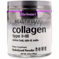 Bluebonnet Nutrition Beautiful Ally Collagen Type I + III ĳ������ ������� ��� ������'� �������, ���� �� ����� "������� ���� I+III"