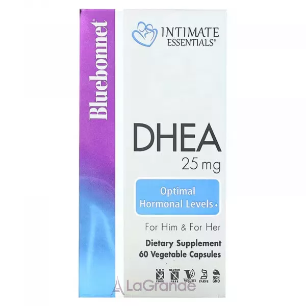 Bluebonnet Nutrition Intimate Essenitals DHEA 25 mg ����������� ������� 
