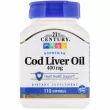 21st Century Cod Liver Oil 400 mg   