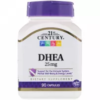 21st Century DHEA 25 mg ����������� ������� "���� (���������������������)", 25 ��