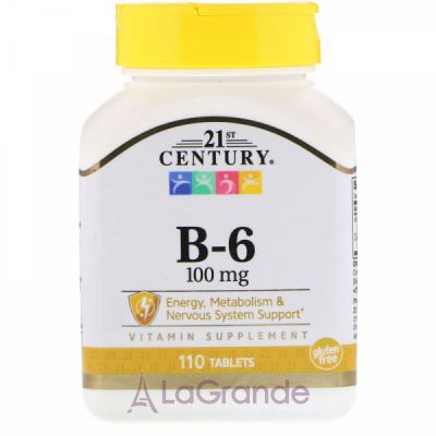 21st Century Vitamin B6 100 mg   
