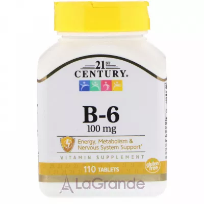 21st Century Vitamin B6 100 mg   