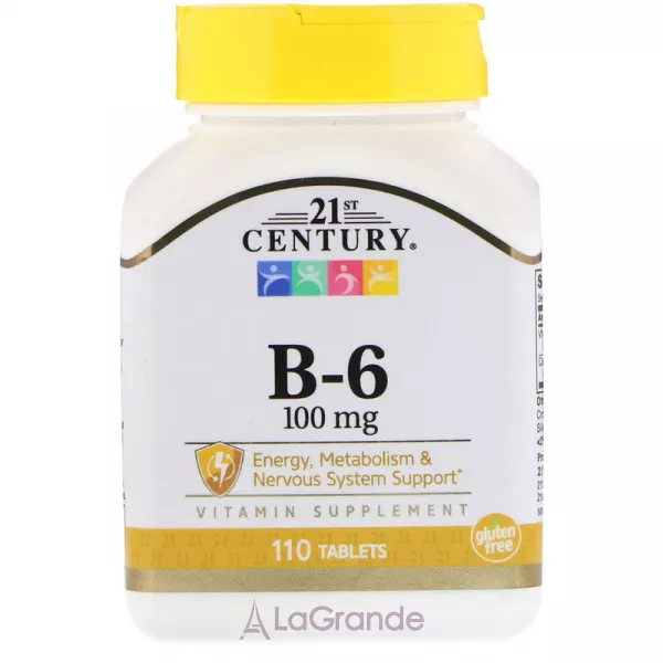 21st Century Vitamin B6 100 mg ĳ������ ������� 