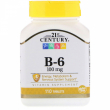 21st Century Vitamin B6 100 mg 110pcs