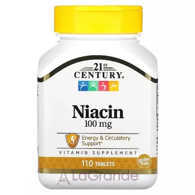 21st Century Niacin 100 mg ĳ  