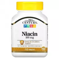 21st Century Niacin 100 mg ����������� ������� "������� �3", 100 ��