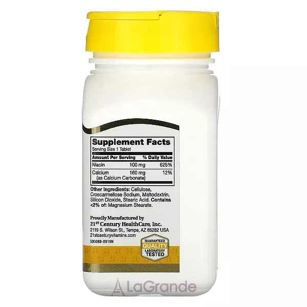 21st Century Niacin 100 mg ĳ������ ������� 