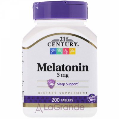 21st Century Melatonin 3 mg      