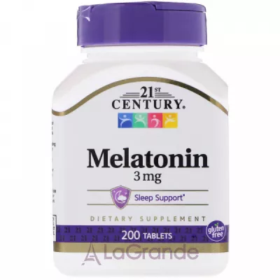 21st Century Melatonin 3 mg      