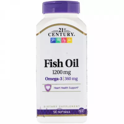21st Century Fish Oil 1200 mg ĳ  