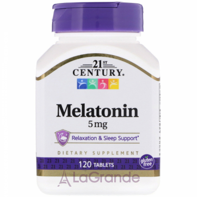 21st Century Melatonin 5 mg      