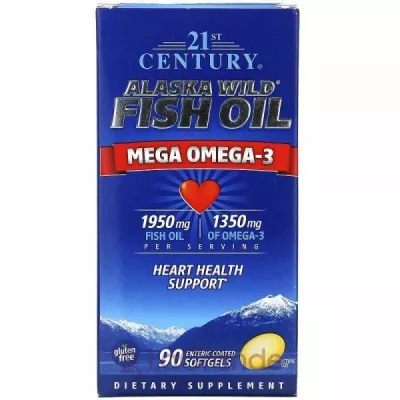 21st Century Alaska Wild Fish Oil Mega Omega-3   