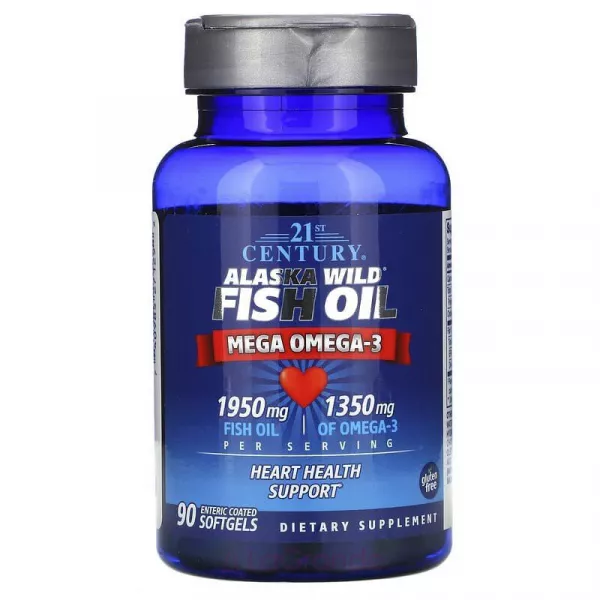 21st Century Alaska Wild Fish Oil Mega Omega-3 ����������� ������� 