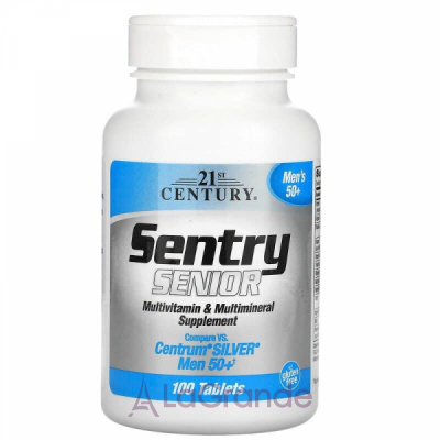 21st Century Sentry Senior Multivitamin & Multimineral Mens 50+ ³     50+