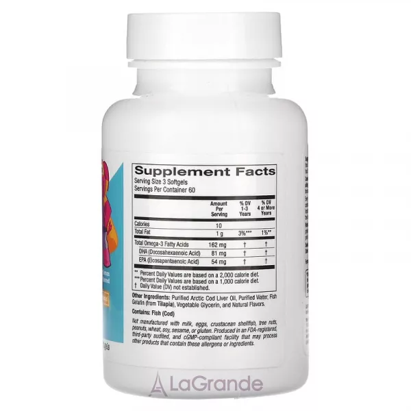 California Gold Nutrition Kids DHA Chewables ����������� ������� ��� ����� 