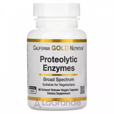 California Gold Nutrition Proteolytic Enzymes ĳ  