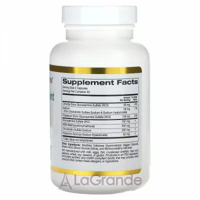 California Gold Nutrition Total Veggie Joint ĳ      , ,    