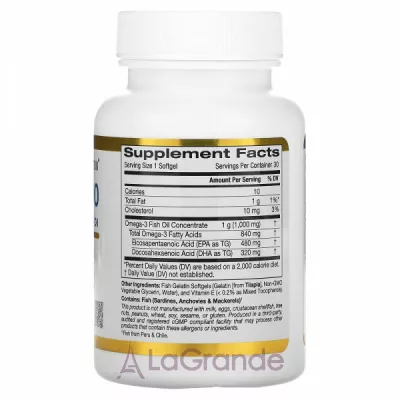 California Gold Nutrition Omega 800 ĳ  