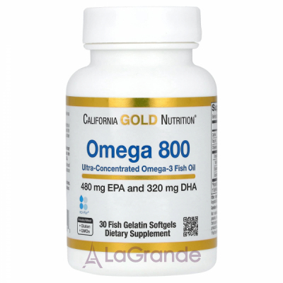 California Gold Nutrition Omega 800 ĳ  