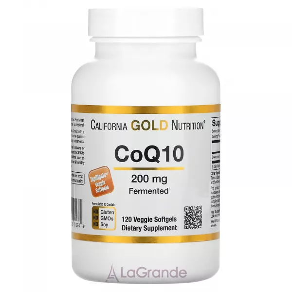 California Gold Nutrition CoQ10 200 mg ����������� ������� 