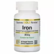 California Gold Nutrition Iron 36 mg ĳ  