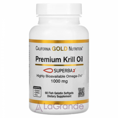 California Gold Nutrition Premium Krill Oil Superba2 ĳ  