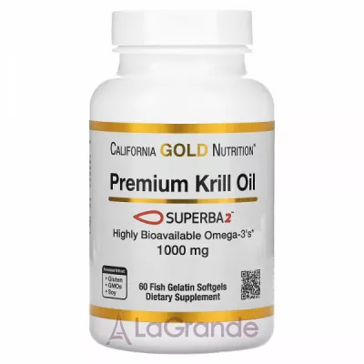 California Gold Nutrition Premium Krill Oil Superba2 ĳ  
