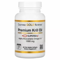 California Gold Nutrition Premium Krill Oil Superba2 ����������� ������� "����� ����� ������������ ��������", 1000 ��