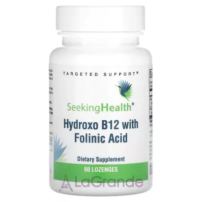 Seeking Health Hydroxo B12 With Folinic Acid Lozenges   