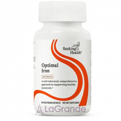 Seeking Health Optimal Iron With Cofactors 29mg VegCaps   