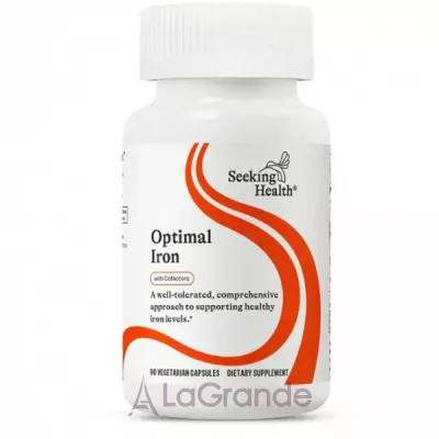 Seeking Health Optimal Iron With Cofactors 29mg VegCaps   