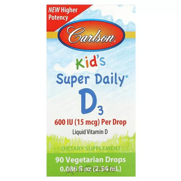 Carlson Kid's Super Daily D3 600 IU ����������� ������� ��� ����� 