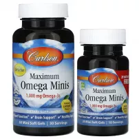 Carlson Maximum Omega Minis 1000 mg ����������� ������� "����� ��������", 1000 ��, �� ������ ������