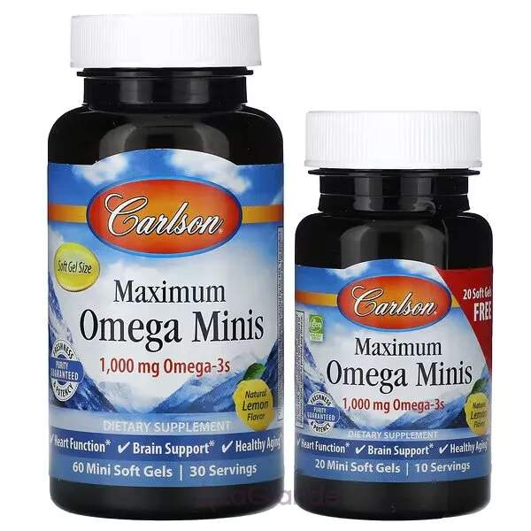 Carlson Maximum Omega Minis 1000 mg ����������� ������� 
