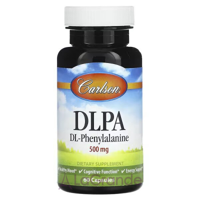 Carlson DLPA DL-Phenylalanine 500 mg ĳ  