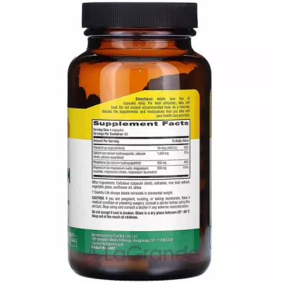 Country Life Calcium Magnesium with Vitamin D Complex  