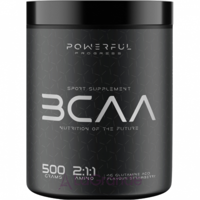 Powerful Progress Amino BCAA 2:1:1 Strawberry  BCAA 2:1:1   