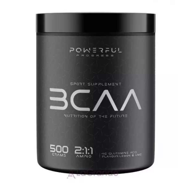 Powerful Progress Amino BCAA 2:1:1 Lemon Lime ����������� BCAA 2:1:1 � ������ 