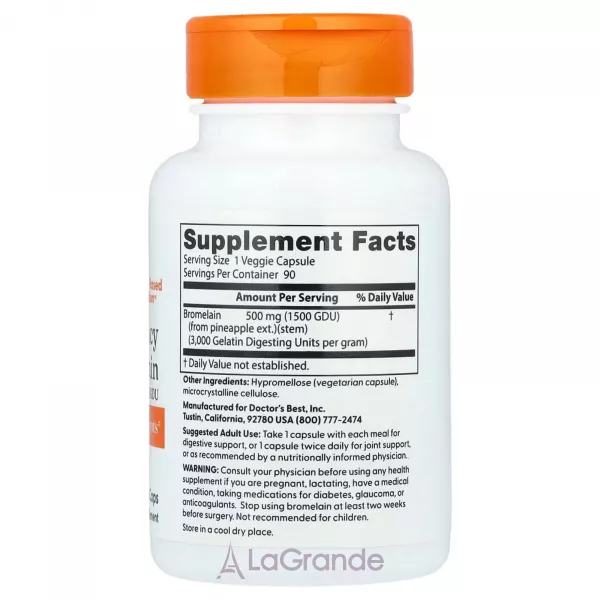 Doctor's Best High Potency Bromelain ����������� ������� 
