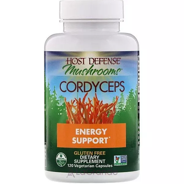 Fungi Perfecti Host Defense Mushrooms Cordyceps Energy Support ����������� ������� ��� �������������� ��������� 