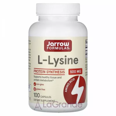 Jarrow Formulas L-Lysine 500 mg  