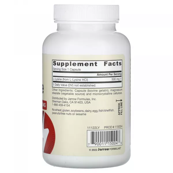 Jarrow Formulas L-Lysine 500 mg ����������� 