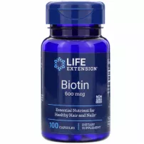 Life Extension Biotin 600 mcg ĳ������ ������� ��� ������'� �������, ���� �� ����� "������", 600 ���