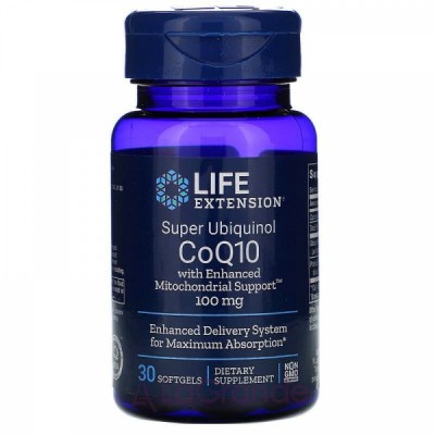 Life Extension Super Ubiquinol CoQ10 100 mg   