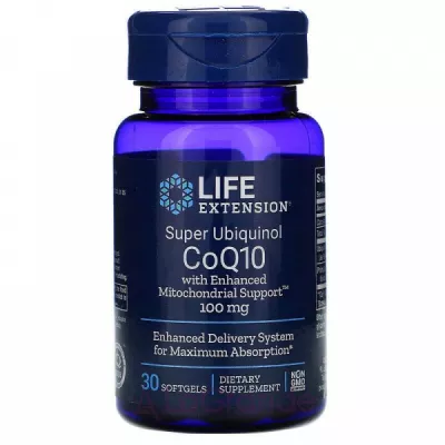 Life Extension Super Ubiquinol CoQ10 100 mg   