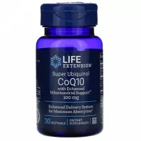 Life Extension Super Ubiquinol CoQ10 100 mg ĳ������ ������� "������������ CoQ10", 100 ��