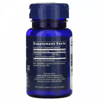 Life Extension L-Carnitine 500 mg ĳ  