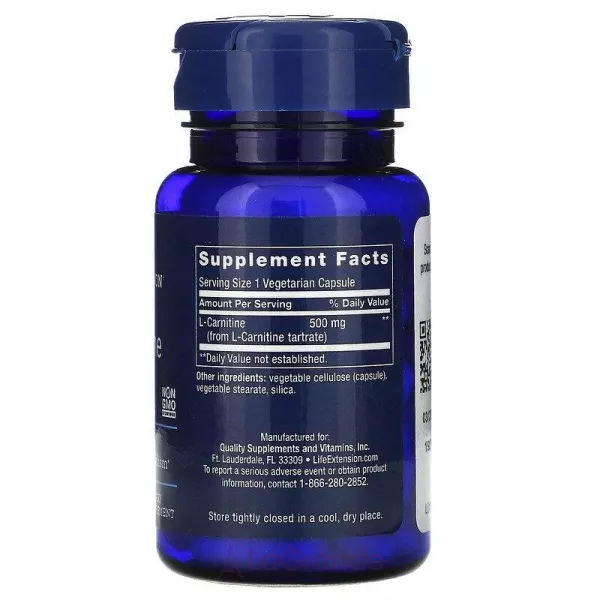 Life Extension L-Carnitine 500 mg ����������� ������� 