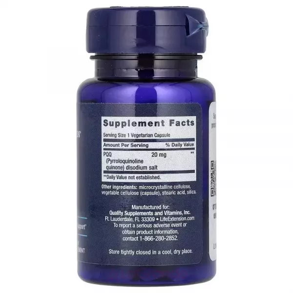 Life Extension PQQ 20 mg ĳ������ ������� 