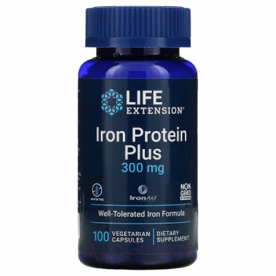 Life Extension Life Extension Iron Protein Plus 300 mg ĳ  